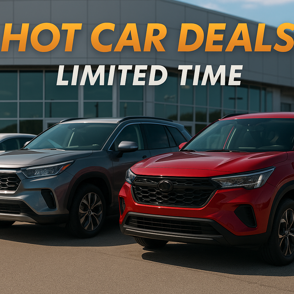 Hot Car Deals – Limited Time