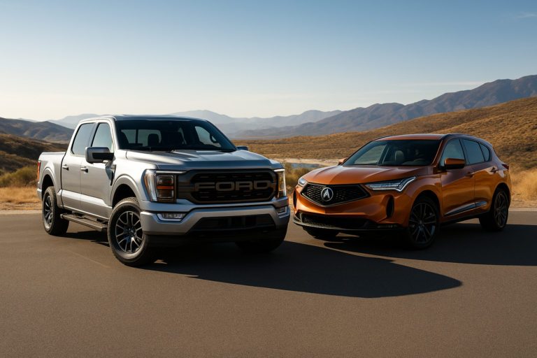 Ford F-150 2025 vs. Acura RDX